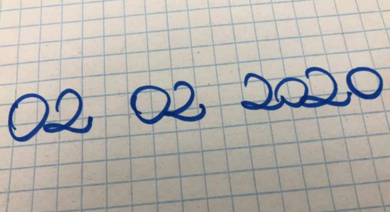 02-02-2020, oggi è un giorno palindromo (anche per gli inglesi). Non succedeva dal Medioevo