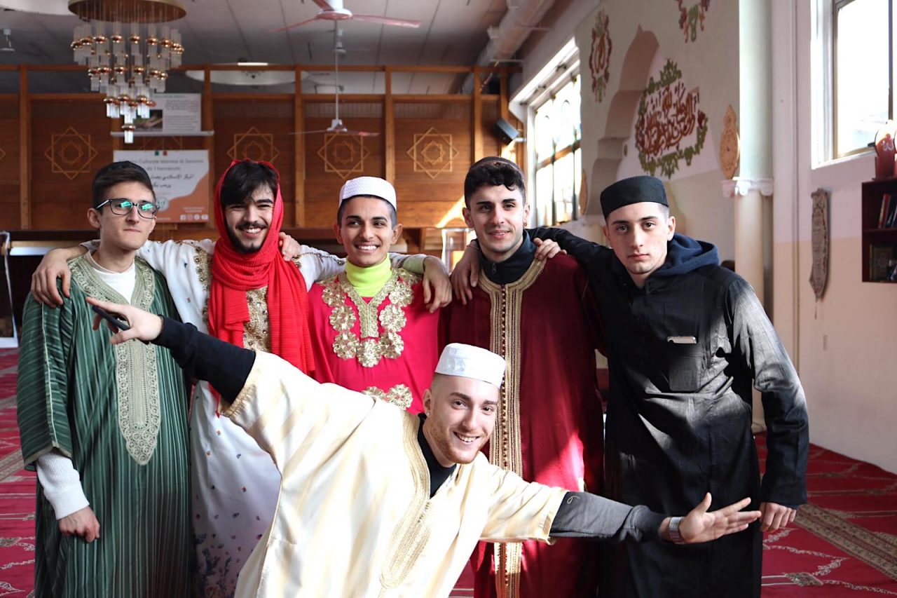 Tour al Centro Islamico e incontro con l’imam per gli studenti del Riva FOTO