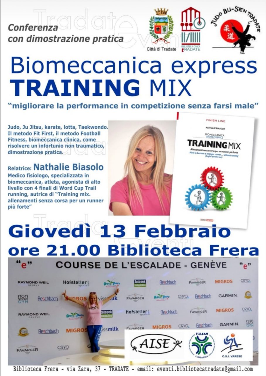 Training Mix, il libro di Nathalie Biasolo in Frera