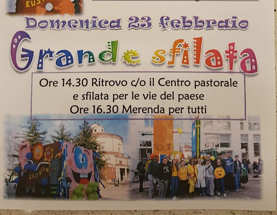 Grande sfilata di Carnevale a Lonate Ceppino