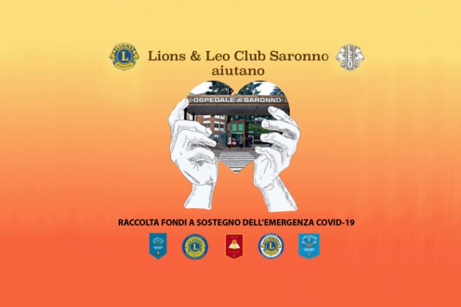 Emergenza coronavirus i Lions per l’ospedale di Saronno