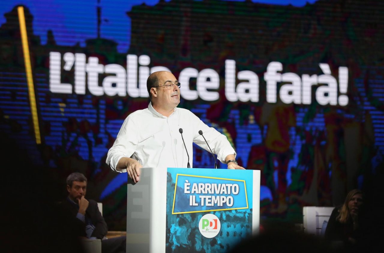 Positivo al tampone per il coronavirus il segretario del Pd Nicola Zingaretti VIDEO