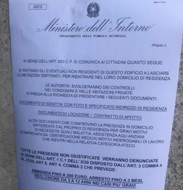 Coronavirus, attenti ai falsi avvisi spacciati per comunicazioni del ministero