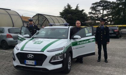 Nuova auto per la Polizia locale di Saronno