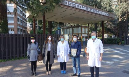 Dalla comunità cinese mascherine e materiale sanitario all'ospedale di Saronno