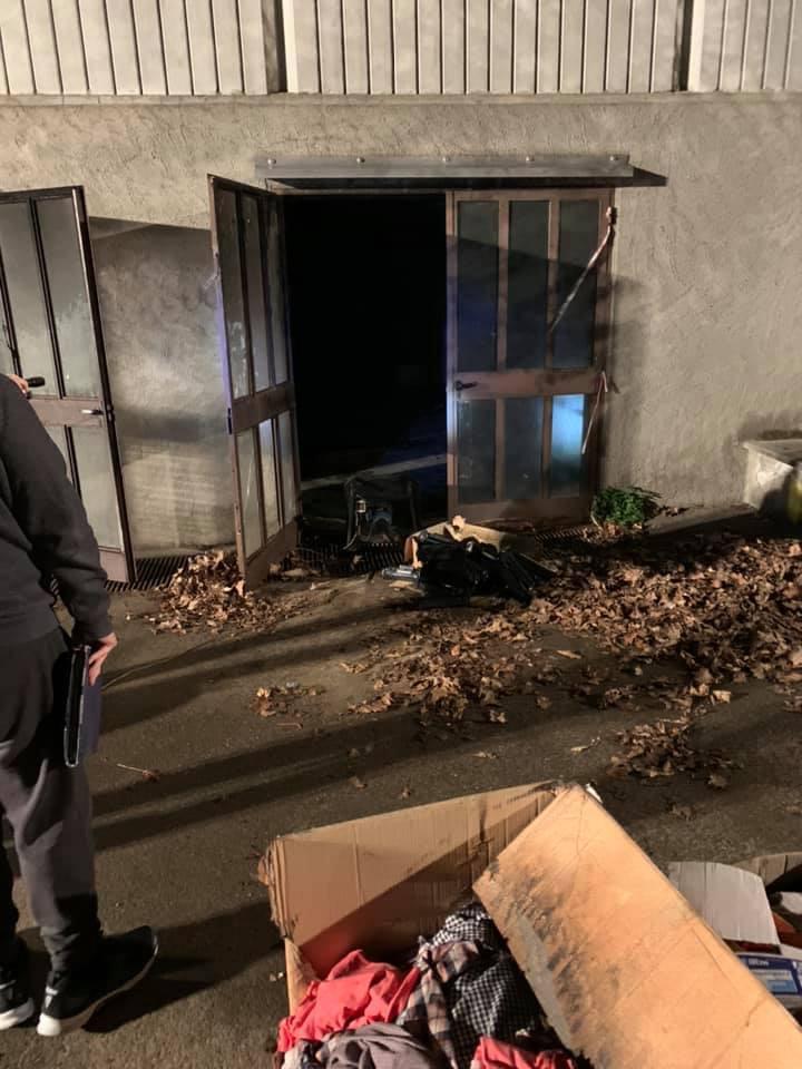 fiamme nella scuola di solbiate arno