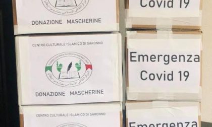 Mascherine per associazioni e polizia locale dal Centro Islamico di Saronno