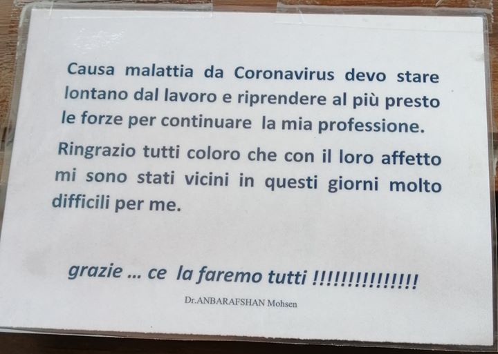 Medico positivo: «Nel dolore si riscopre la vita»