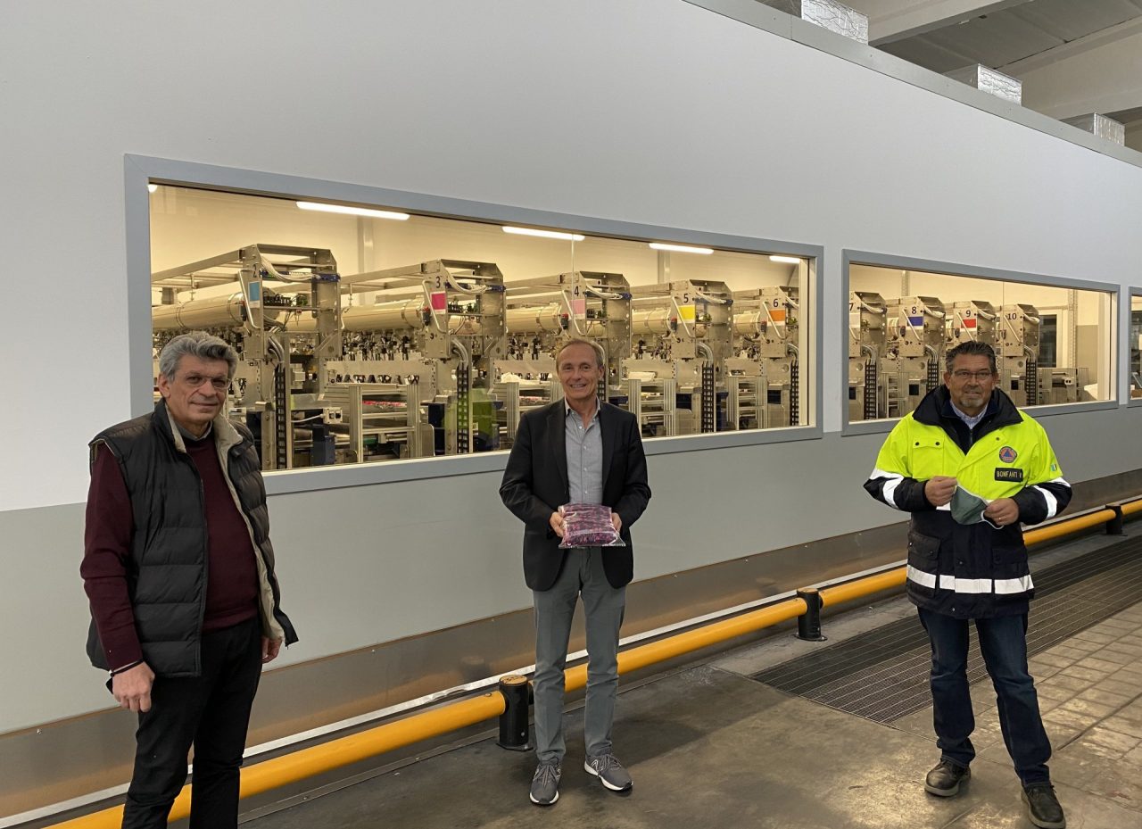 Stamperia Olona, diecimila mascherine in dono al Comune