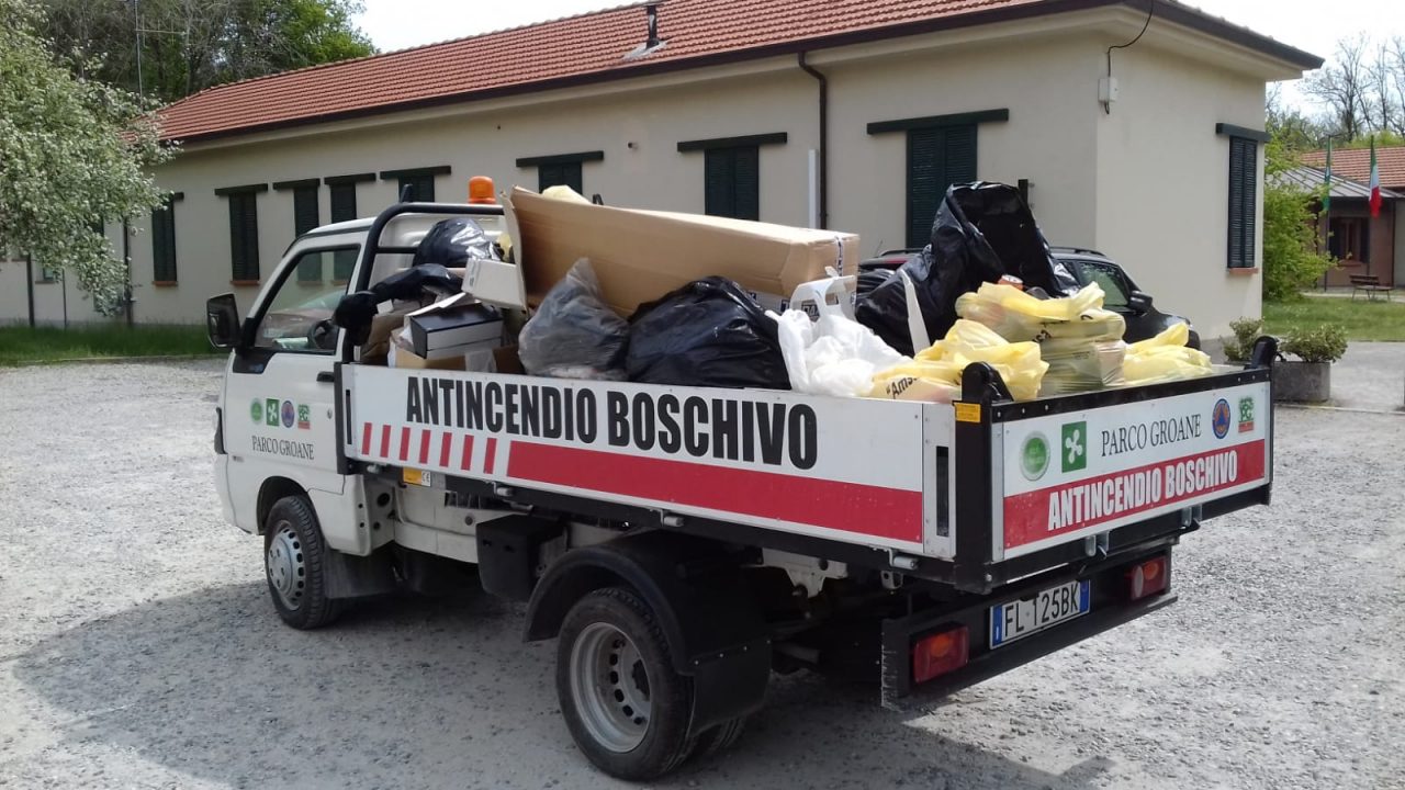 Parco delle Groane, pulizie in corso nel finesettimana con le GeV