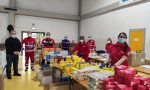 Pacchi alimentari per 500 famiglie, a Saronno distribuzione con Cri e Banco Alimentare