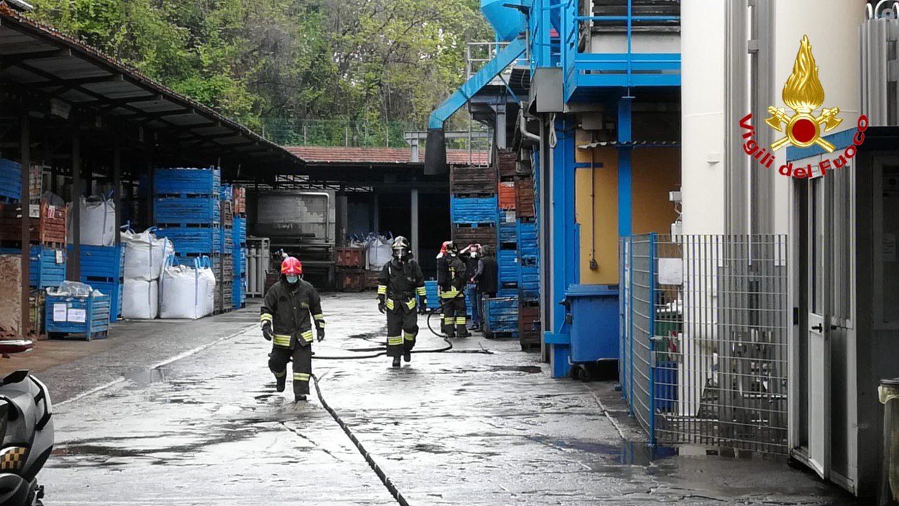scoppio in una fonderia