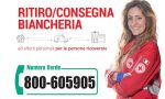 Servizio ritiro e consegna di biancheria o effetti personali con la Cri di Lomazzo