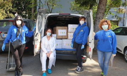 Amici dell'Infanzia dona oltre mille mascherine e protezioni all'ospedale di Saronno
