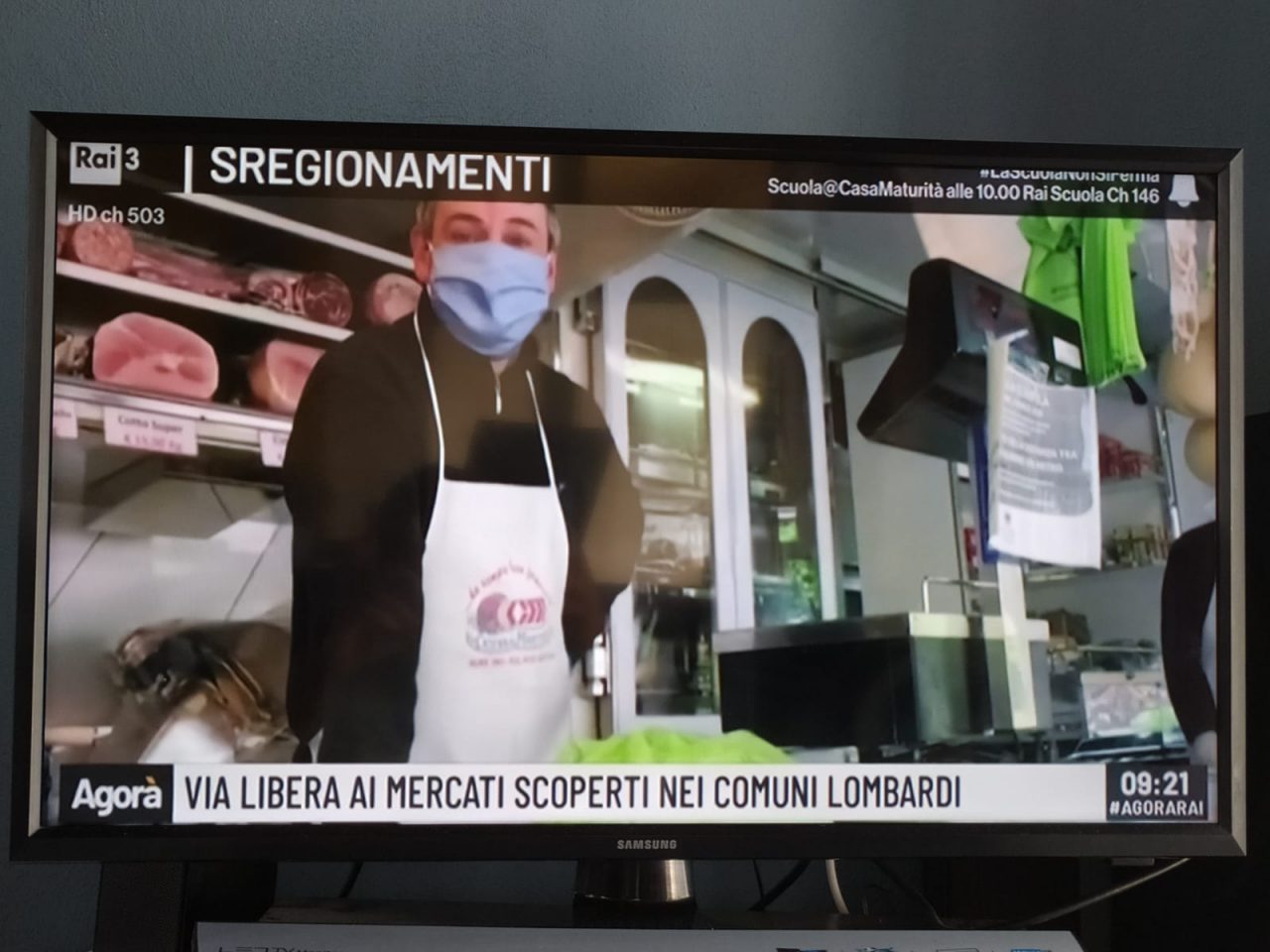 Mercato di Saronno, arrivano le telecamere Rai: “Molti clienti anziani”