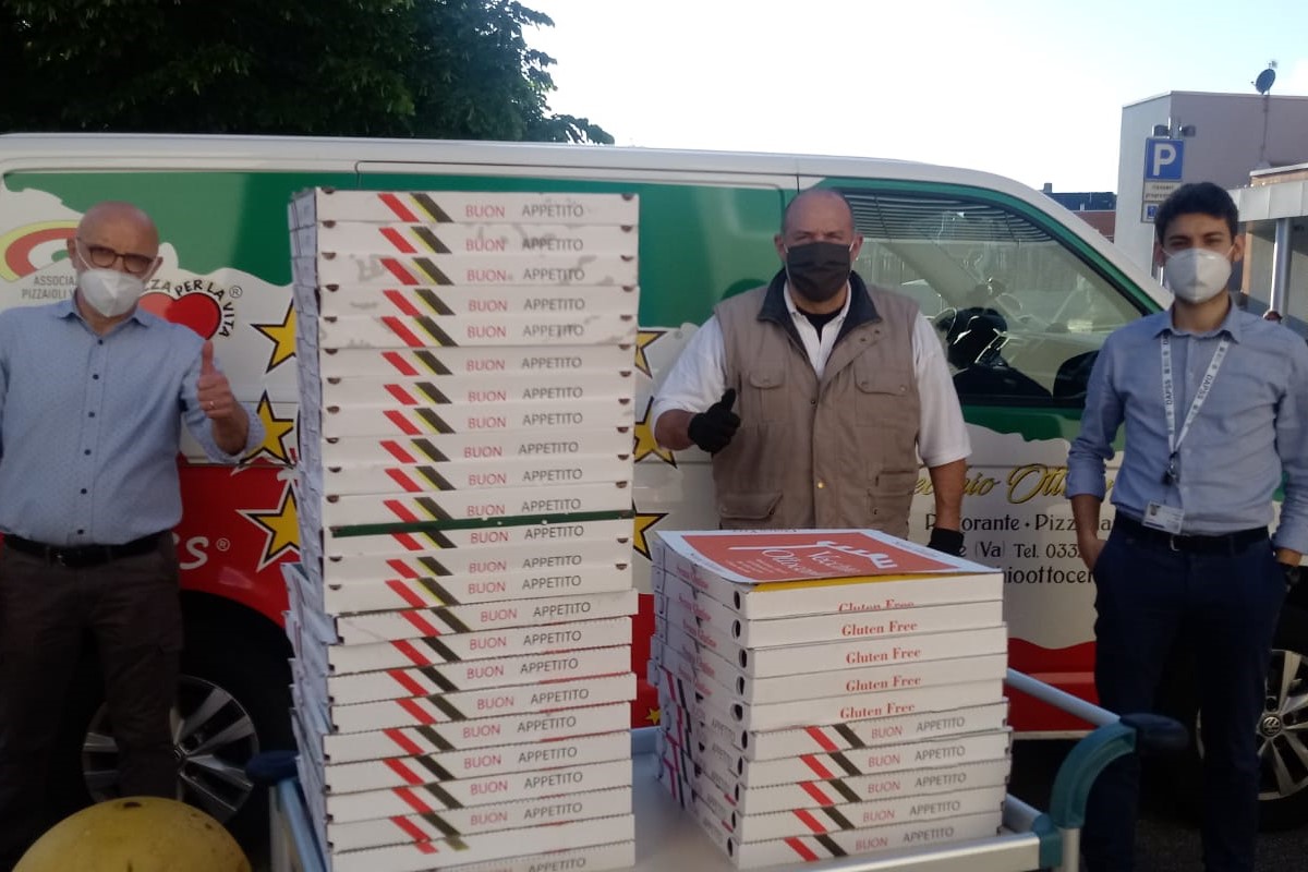 La pizza del mercoledì appuntamento fisso all’Ospedale del Circolo