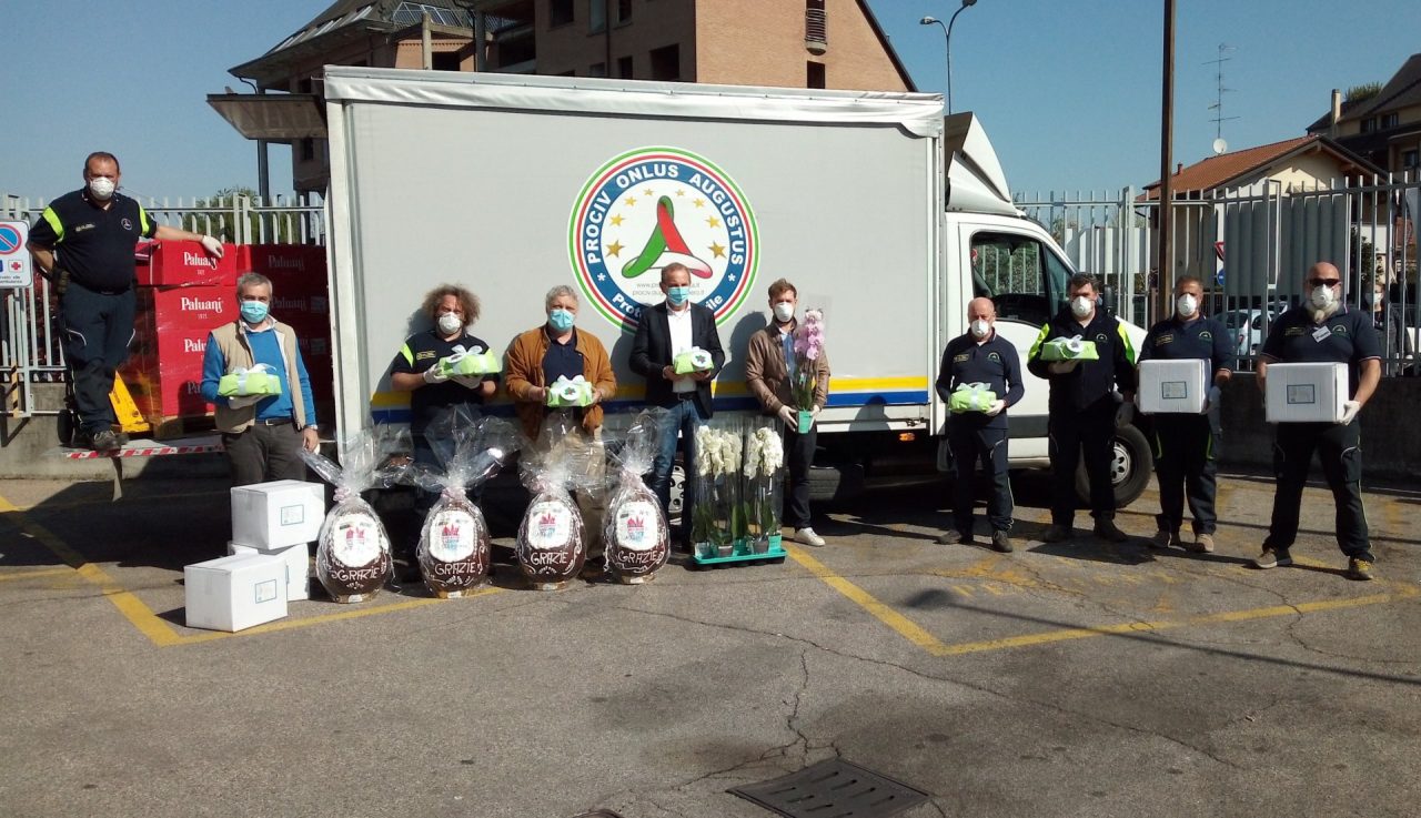 Nuove donazioni all’ospedale di Busto dalla Polizia Penitenziaria, Prociv, associazioni e negozi