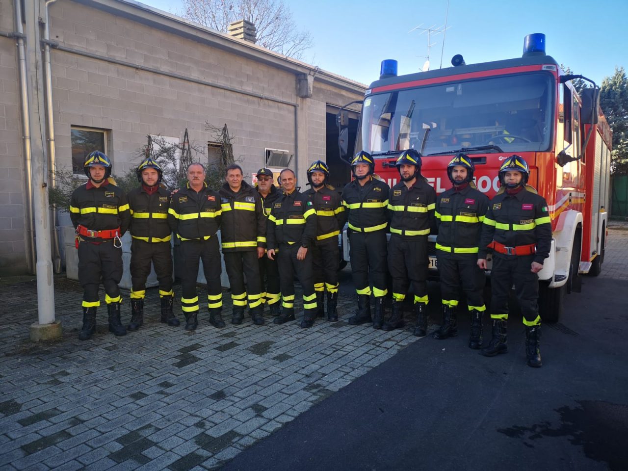 Vigili del fuoco volontari, primo anno di super lavoro: più di 300 interventi