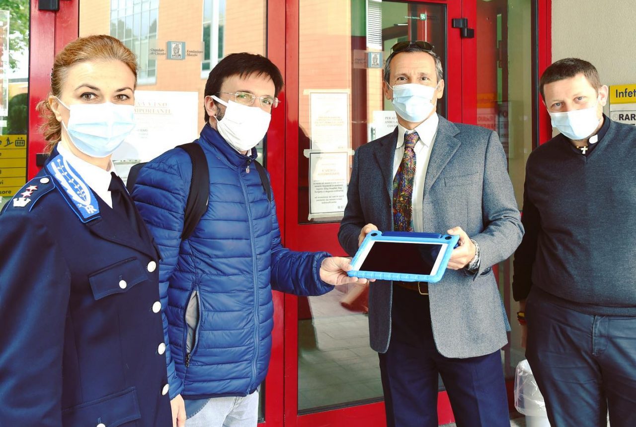 Dal carcere di Busto agli ospedali dell’Asst Sette Laghi, 56 tablet donati dai detenuti