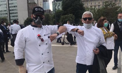 Protesta a Milano, c'è anche un ristoratore cerianese
