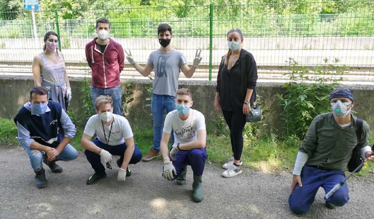 Pulizia del Parco Groane, prima uscita di Campi