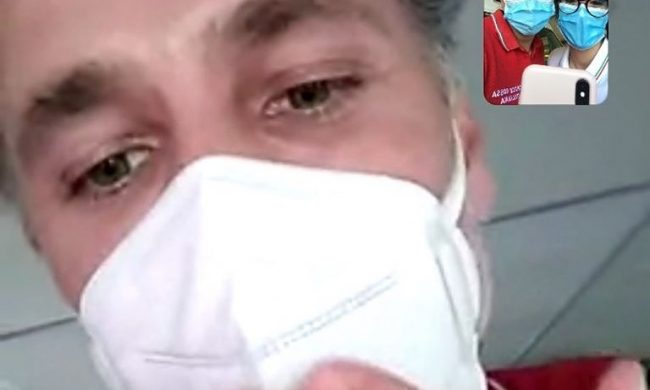 Emergenza Covid, Raoul Bova telefona alle soccorritrici della Croce Rossa di Legnano e Parabiago