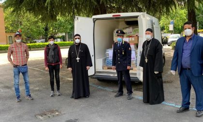 Dalla comunità ortodossa di Saronno donazione di generi alimentari