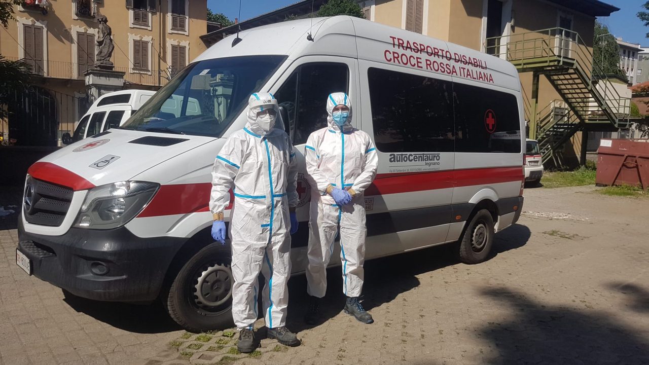 “Dimissioni pazienti Covid-19”, servizio della Croce Rossa Saronno