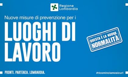 Nuova ordinanza dalla Regione: le regole per la sicurezza sul lavoro dal 18 maggio