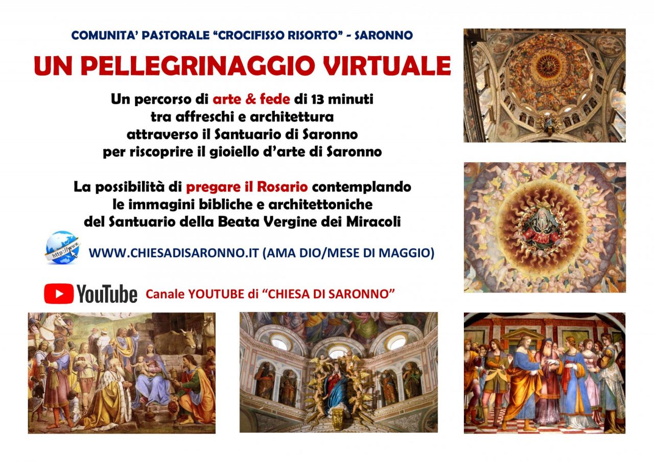 Pellegrinaggio virtuale al Santuario di Saronno