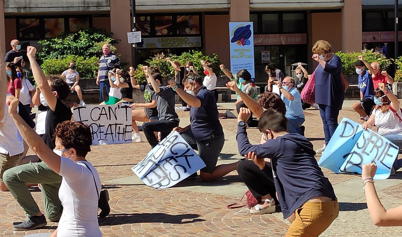 malnate flash mob razzismo black lives matter