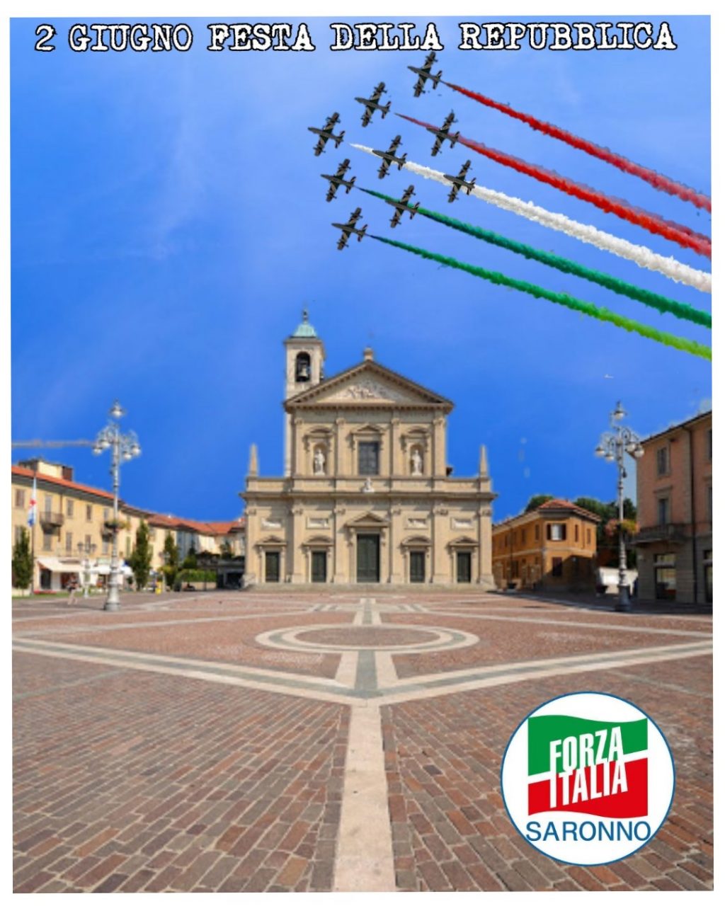 Forza Italia Saronno celebra il 2 giugno e la Festa della Repubblica
