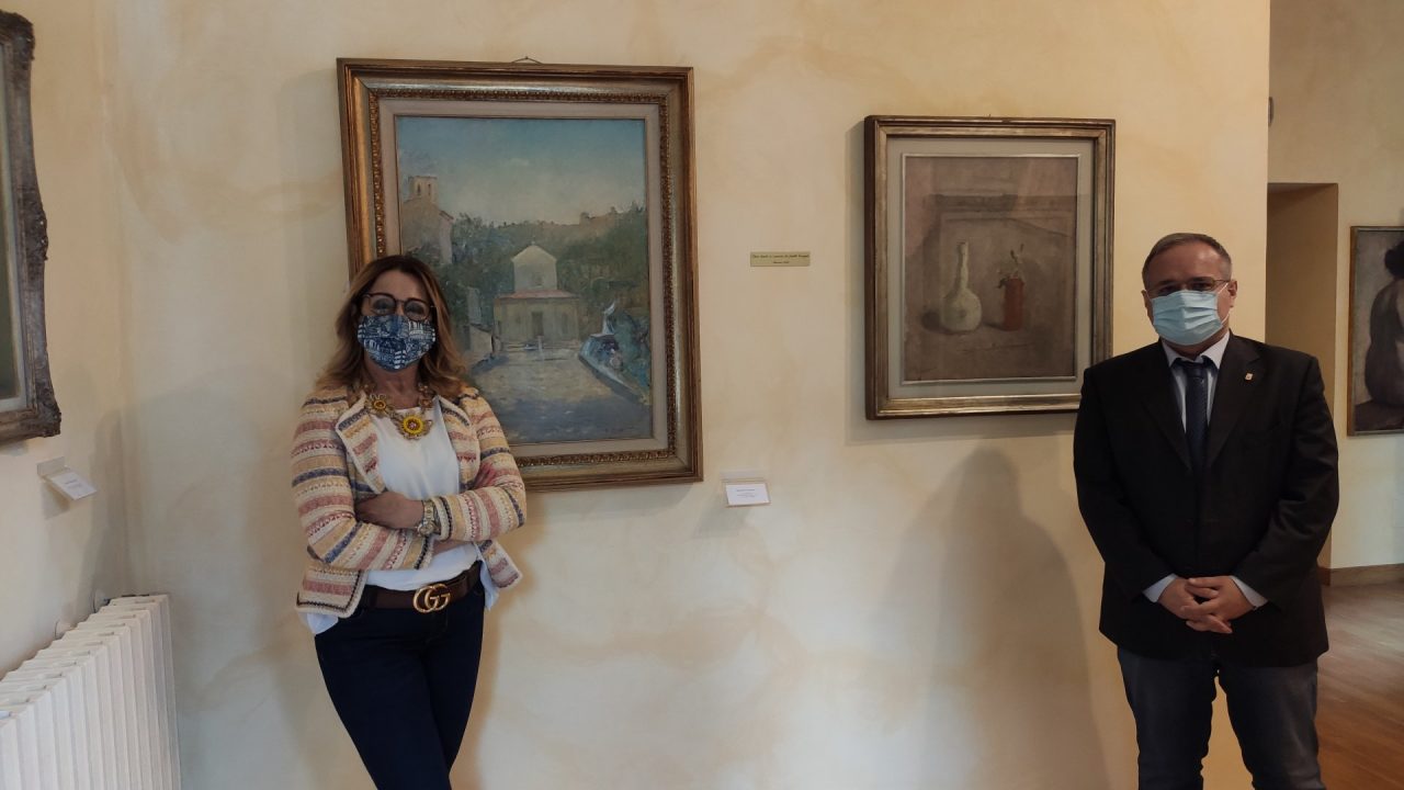 Saronno, sindaco e assessore in visita all’Atelier De Rocchi