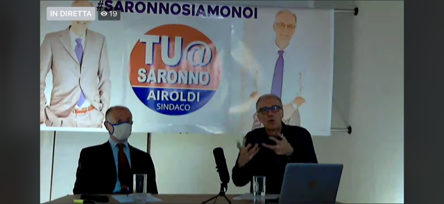 Verso le elezioni Tu@Saronno appoggia il candidato Augusto Airoldi
