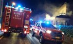 In fiamme gli spogliatoi della Polisportiva di Origgio