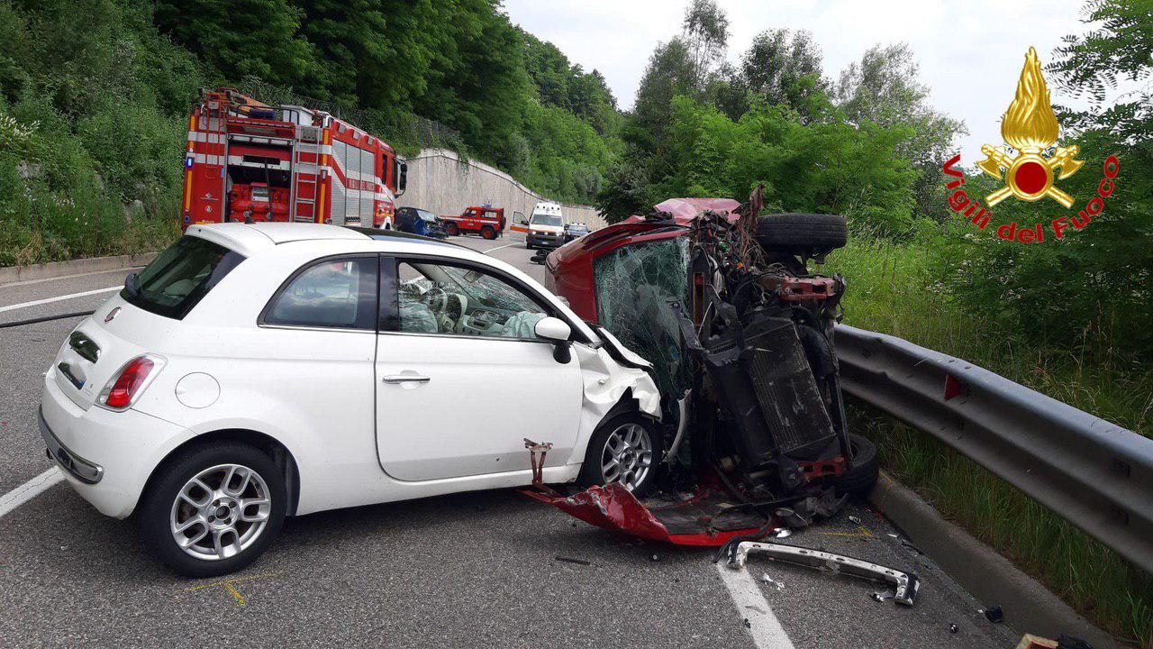 tremendo incidente a varese