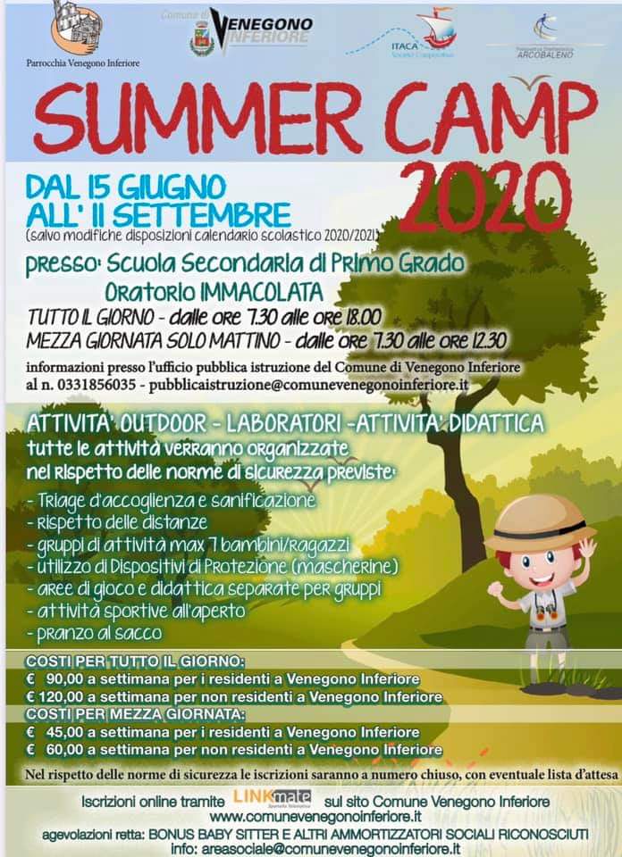 Tutto pronto a Venegono per dare il via al Summer camp