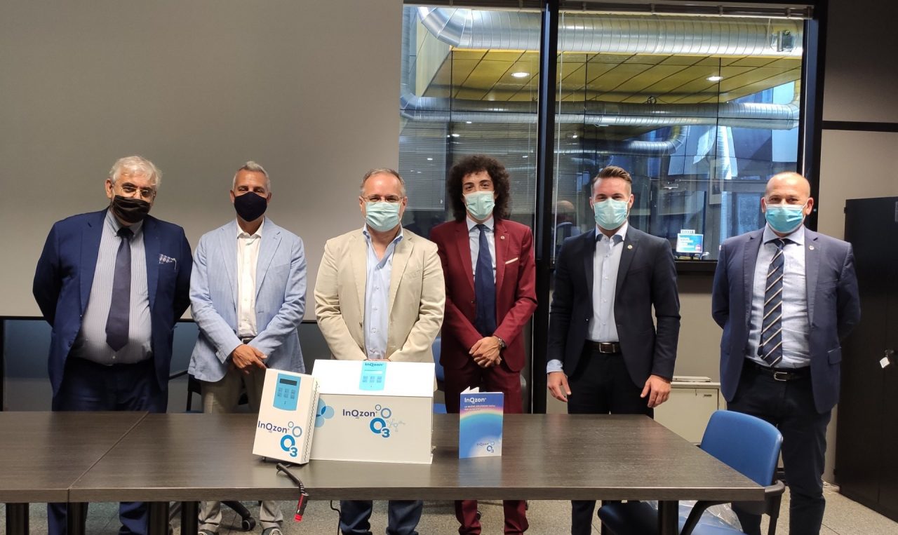 Donazione in Comune a Saronno: due macchine per la sanificazione