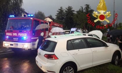 Incidente a Lomazzo, tre feriti e soccorsi in azione SIRENE DI NOTTE