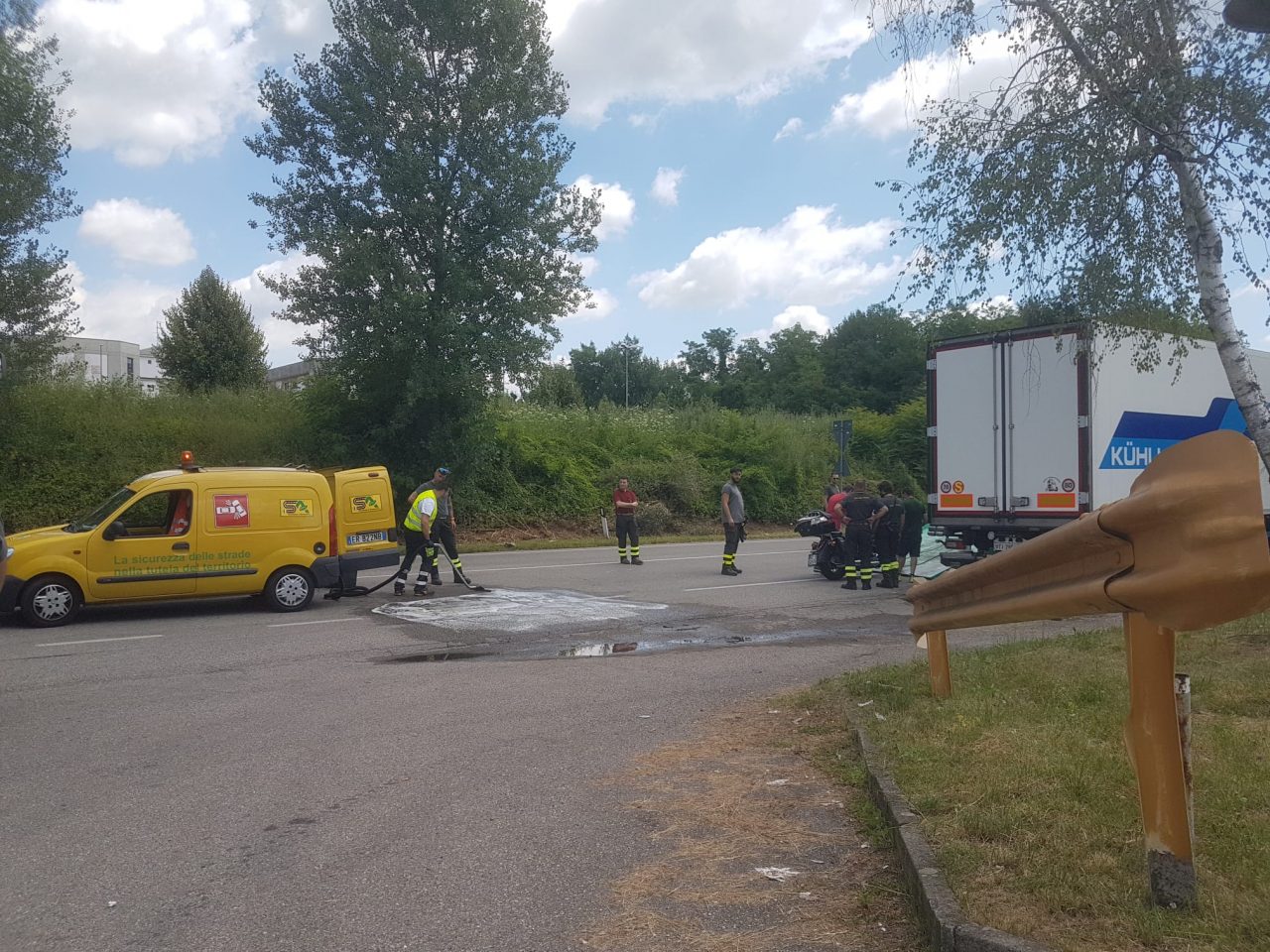 incidente in varesina a tradate