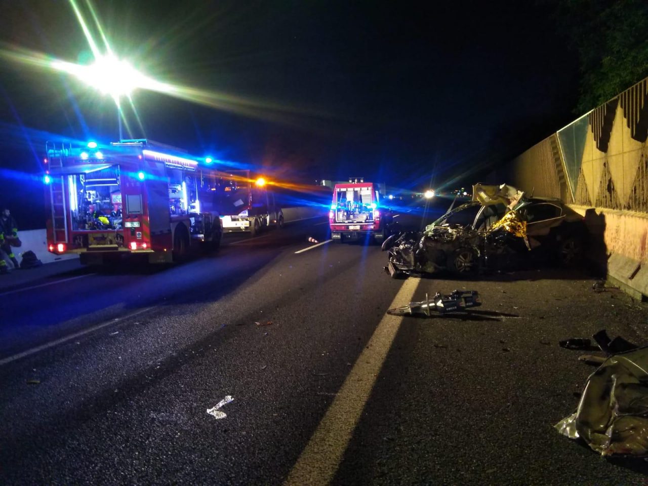 incidente mortale in A8