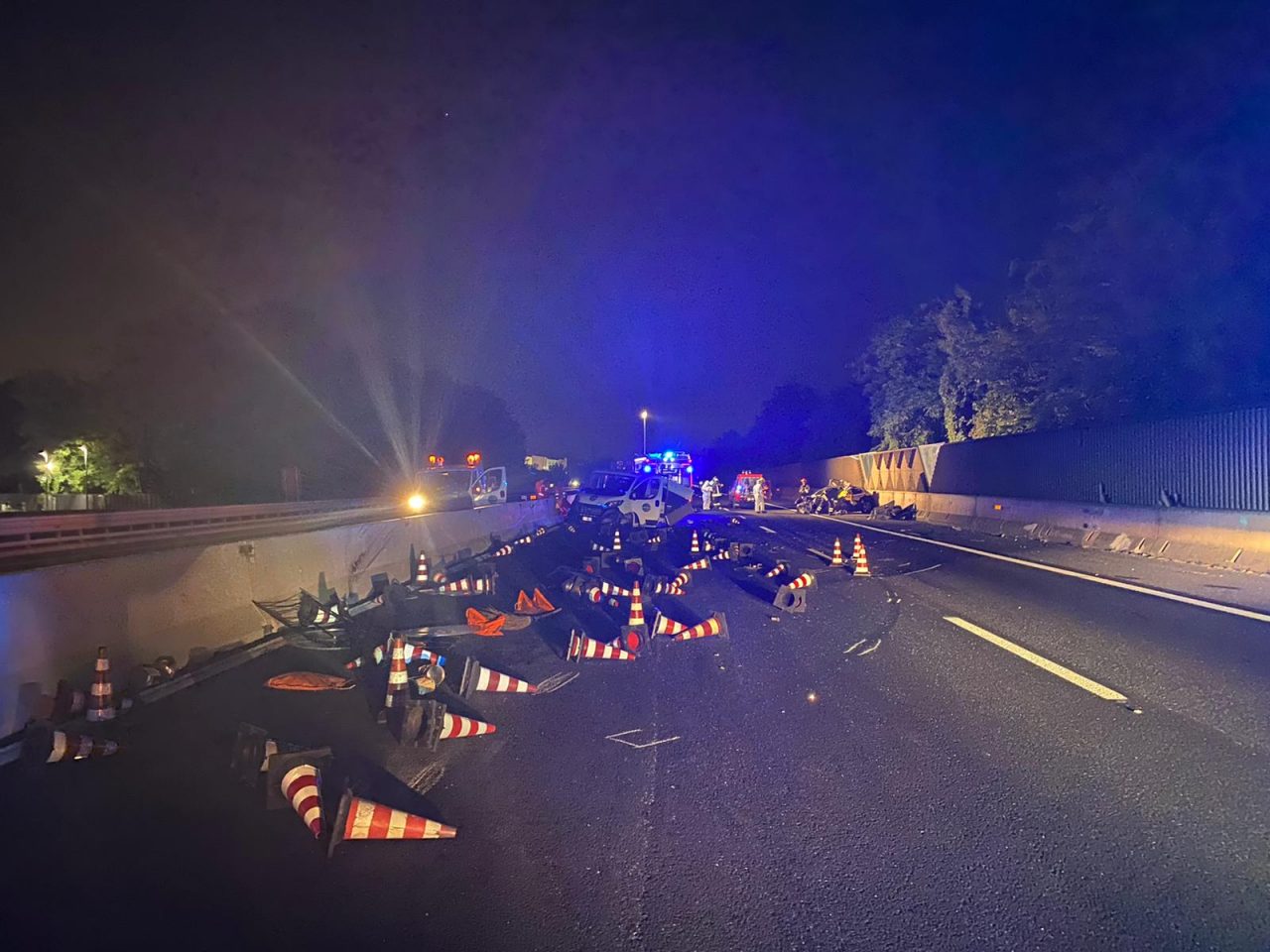 incidente mortale in A8