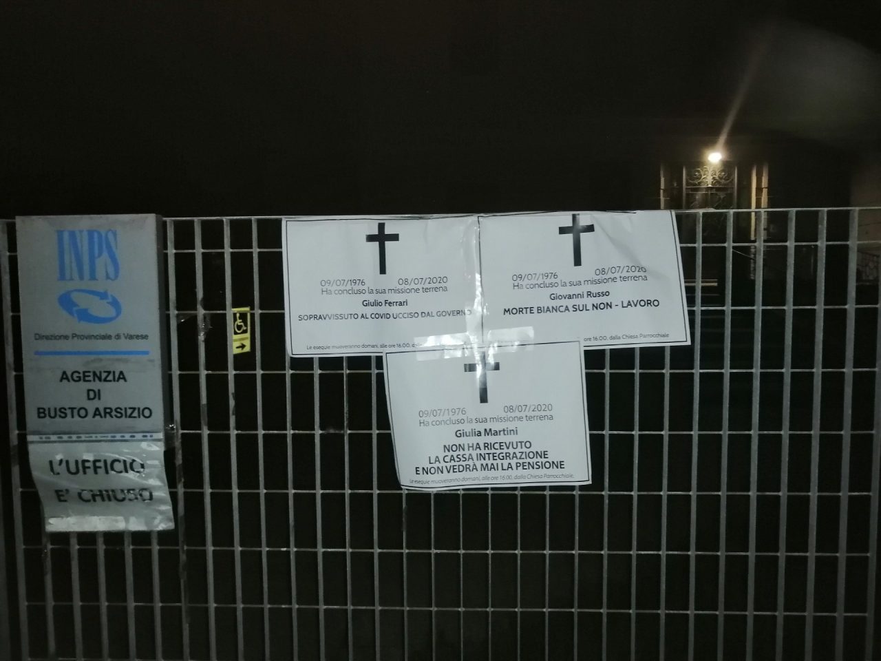 necrologi sede inps busto arsizio