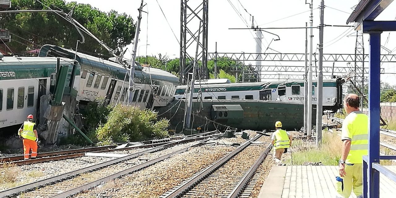 treno deragliato milano lecco