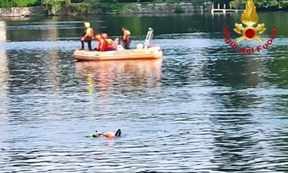 Recuperato dopo due ore di ricerche il corpo di un 46enne nel Lago di Porto Ceresio