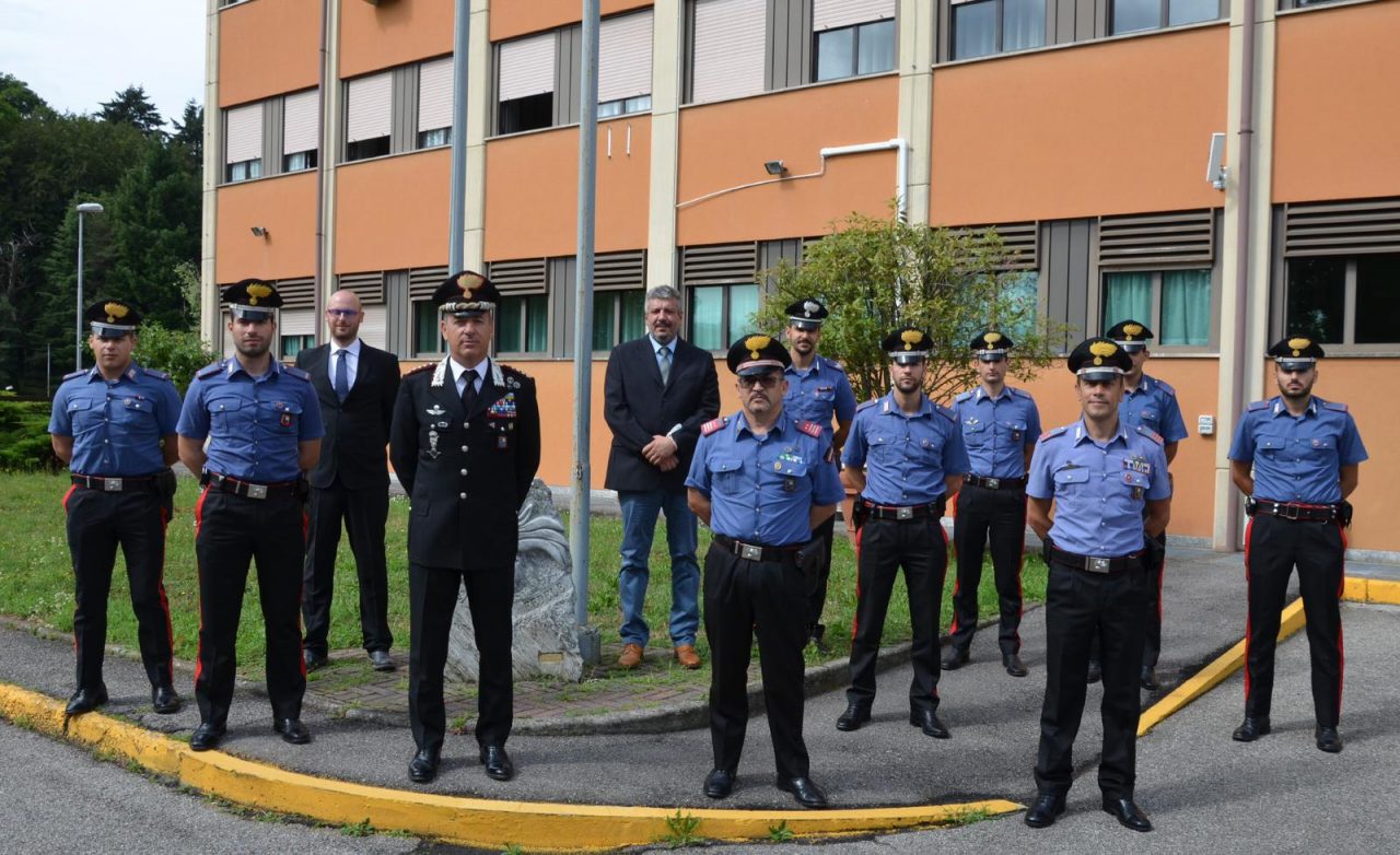 Undici nuovi sottoufficiali dei carabinieri in servizio in provincia di Varese