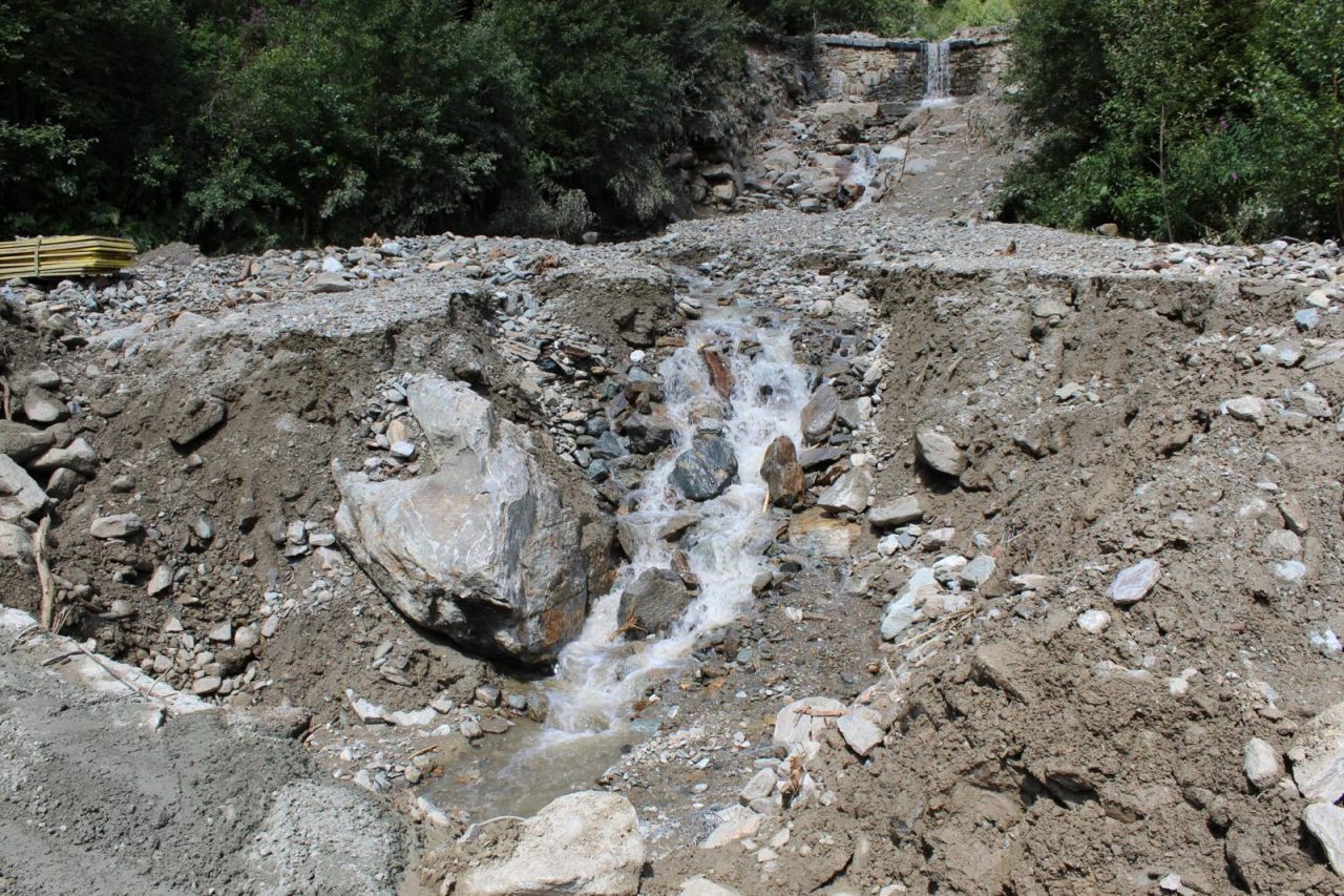sopralluogo in valmalenco dopo la frana che ha ucciso tre persone