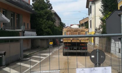 Continuano i lavori sulla rete gas nel centro di Tradate
