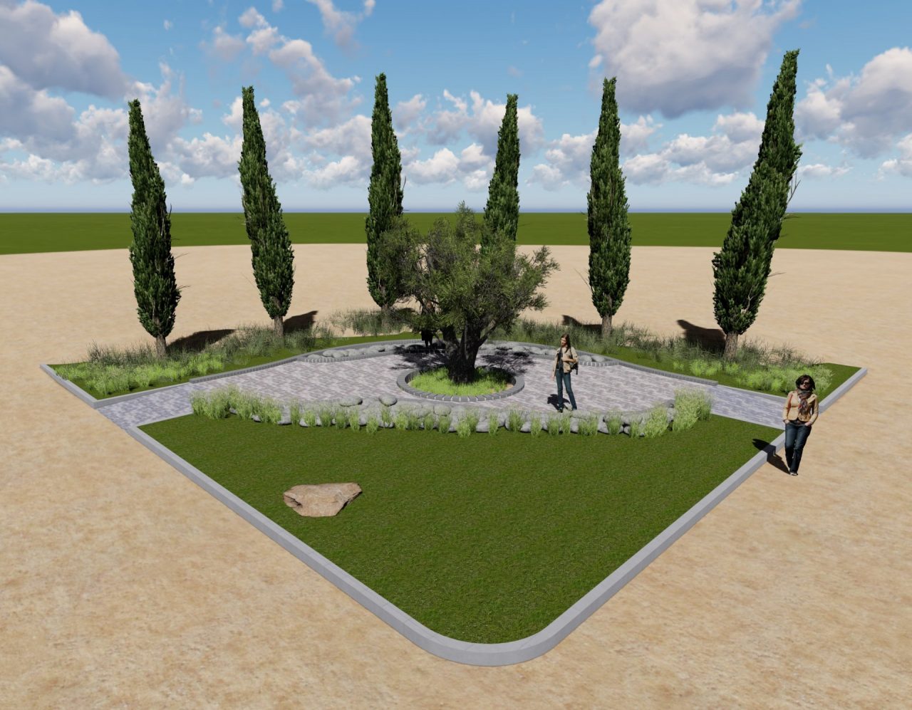 Giardino delle Rimembranze, i lavori a settembre