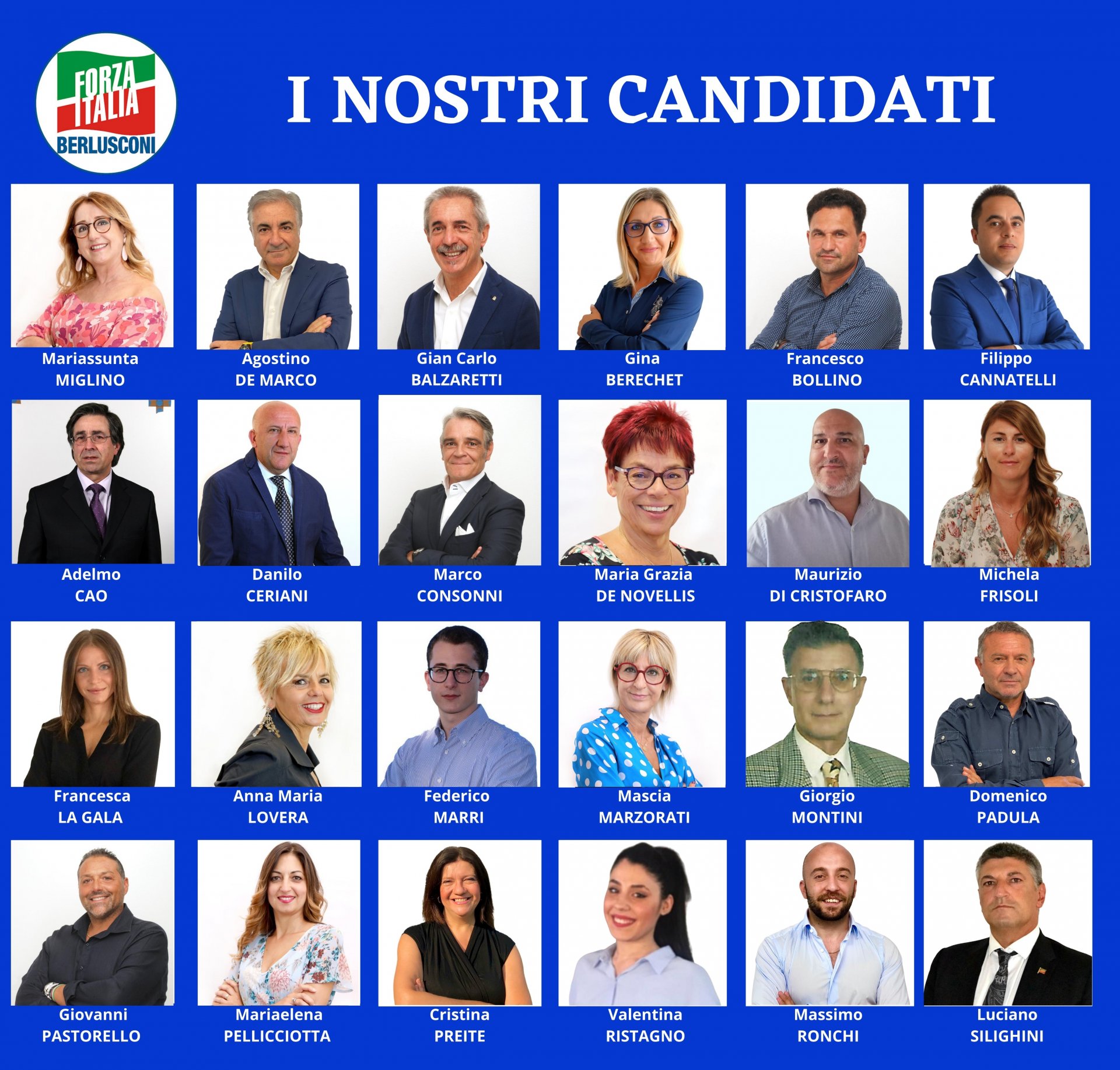 forza italia saronno candidati elezioni
